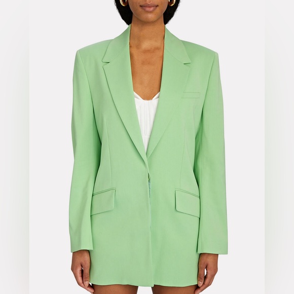 Gauge81 green Ratari oversized blazer - Picture 1 of 9